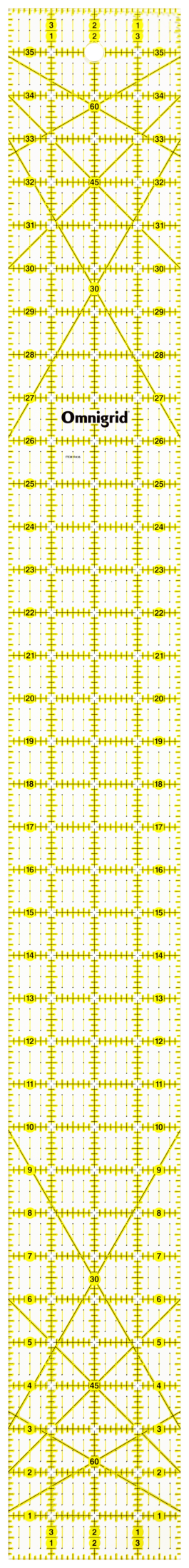 Chargez l'image dans la visionneuse de la galerie, R436|Omnigrid Rectangle Ruler, 4" x 36"