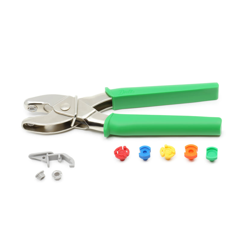 Chargez l'image dans la visionneuse de la galerie, 16P|Dritz Snap Pliers for 3/8" Open-Ring & 7/16" Pearl Snaps, Green