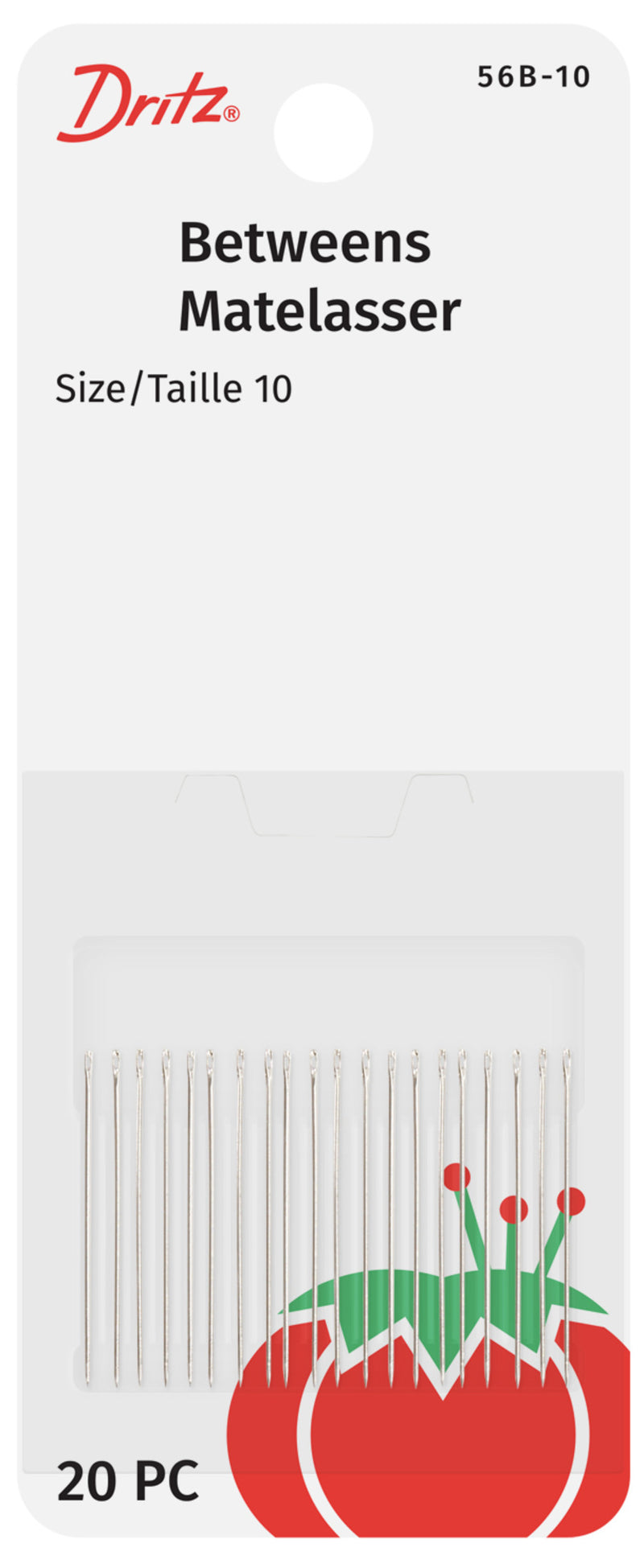 Chargez l'image dans la visionneuse de la galerie, 56B-10|Dritz Quilting Between Hand Needles, Size 10, 20 pc