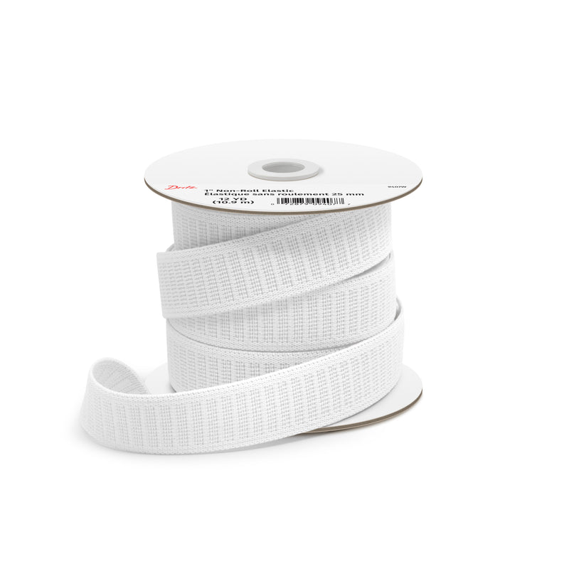 Chargez l'image dans la visionneuse de la galerie, 9407W|Dritz 1" Non-Roll Elastic, White, 12 yd