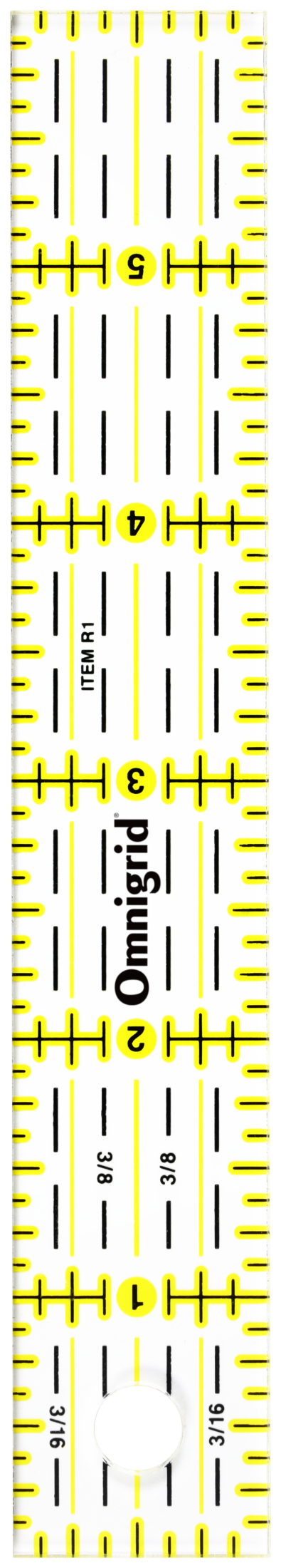 Chargez l'image dans la visionneuse de la galerie, R1|Omnigrid Rectangle Ruler, 1" x 6"