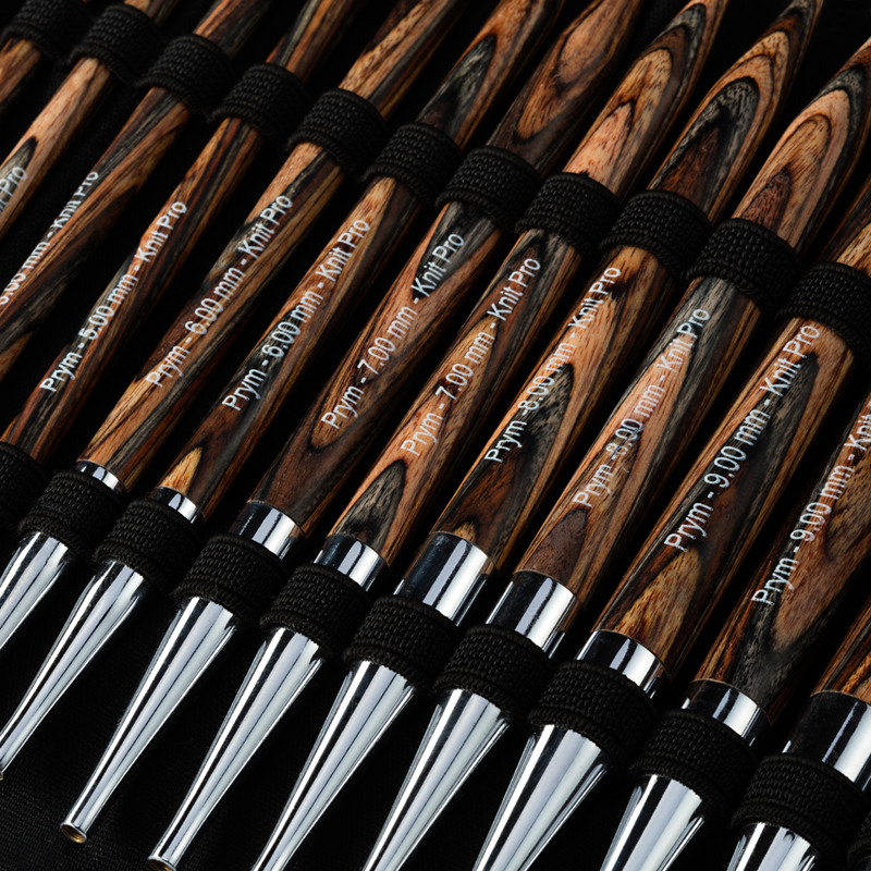 Chargez l'image dans la visionneuse de la galerie, 223800|Prym Circular Knitting Needles Set, Interchangeable , Wood, 4-10mm