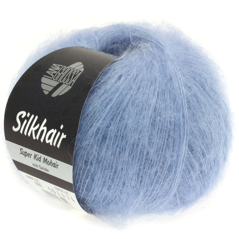 Chargez l'image dans la visionneuse de la galerie, 5710092|Lana Grossa Silkhair Yarn, Sky Blue