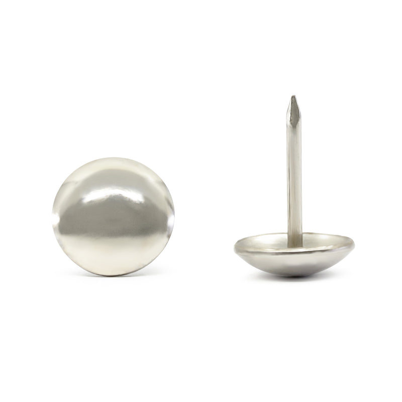 Chargez l'image dans la visionneuse de la galerie, 9014|Dritz 7/16" Smooth Decorative Nails, Nickel, 24 pc