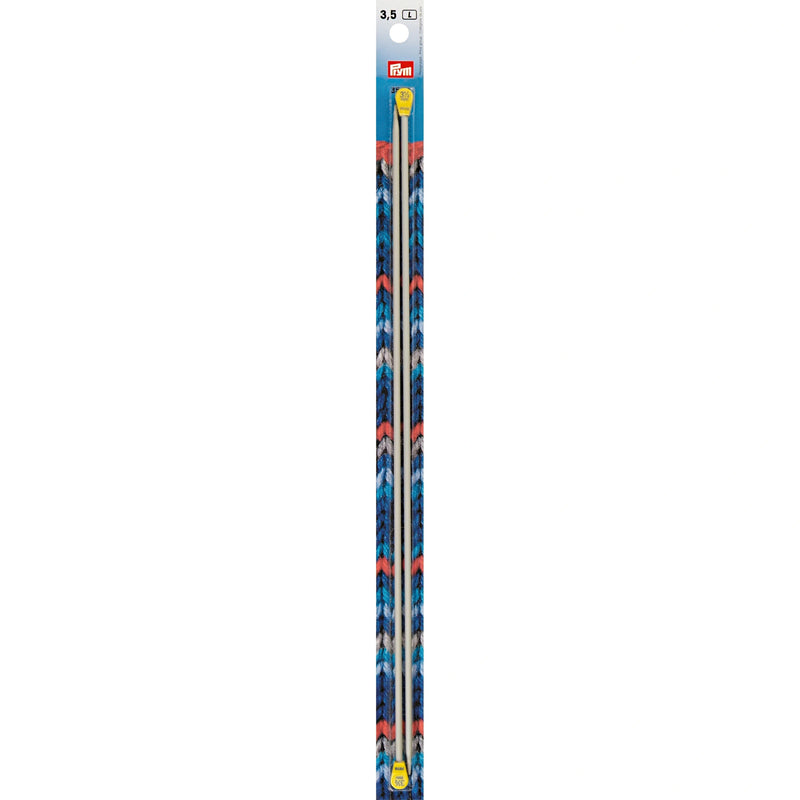 Chargez l'image dans la visionneuse de la galerie, 191464|Prym 14" Single Point Aluminum Knitting Needles, 3.5mm