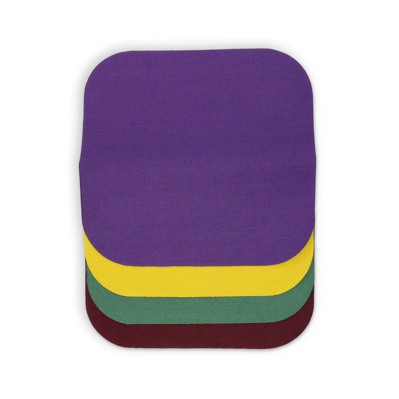Chargez l'image dans la visionneuse de la galerie, 55276|Dritz Twill Iron-On Patches, 5" x 5", 4 pc, School Assorted