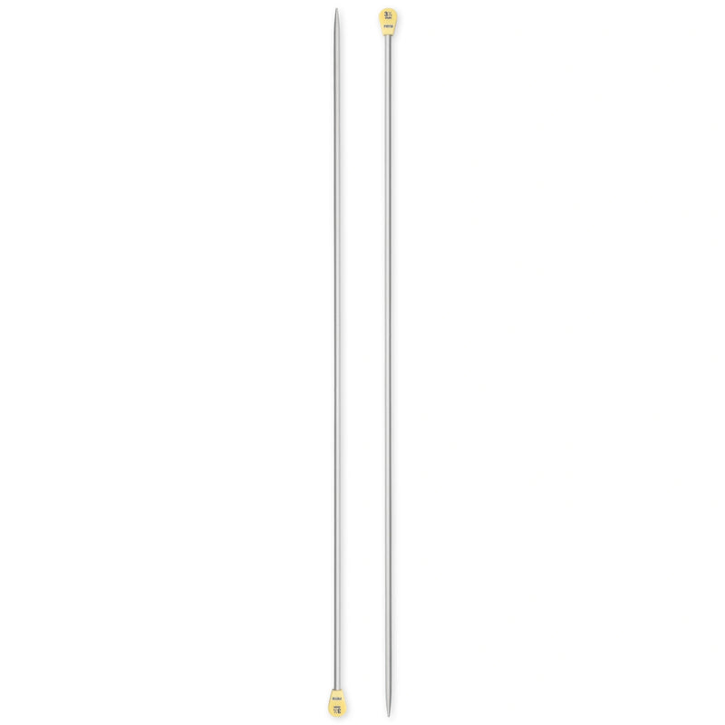 Chargez l'image dans la visionneuse de la galerie, 191459|Prym 14" Single Point Aluminum Knitting Needles, 3.25mm