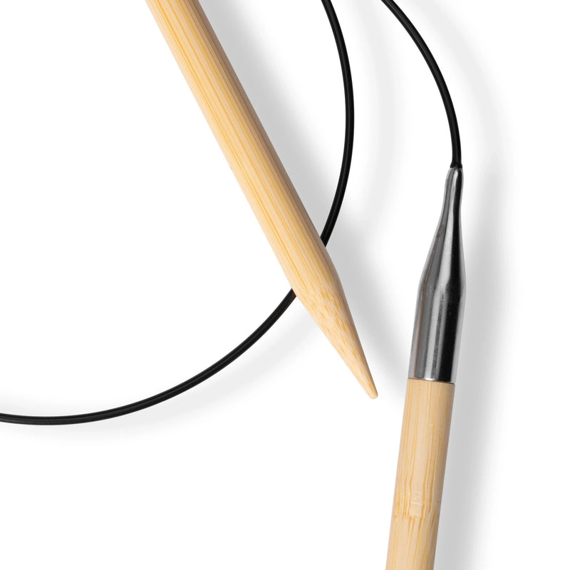 Chargez l'image dans la visionneuse de la galerie, 222512|Prym 32" (80 cm) Circular Bamboo Knitting Needles, US 11 (8 mm)