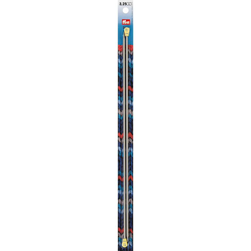 Chargez l'image dans la visionneuse de la galerie, 191459|Prym 14" Single Point Aluminum Knitting Needles, 3.25mm