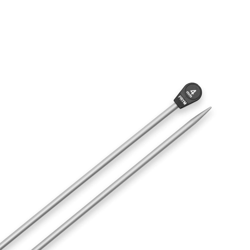 Chargez l'image dans la visionneuse de la galerie, 191476|Prym 16" Single Point Aluminum Knitting Needles, 4mm