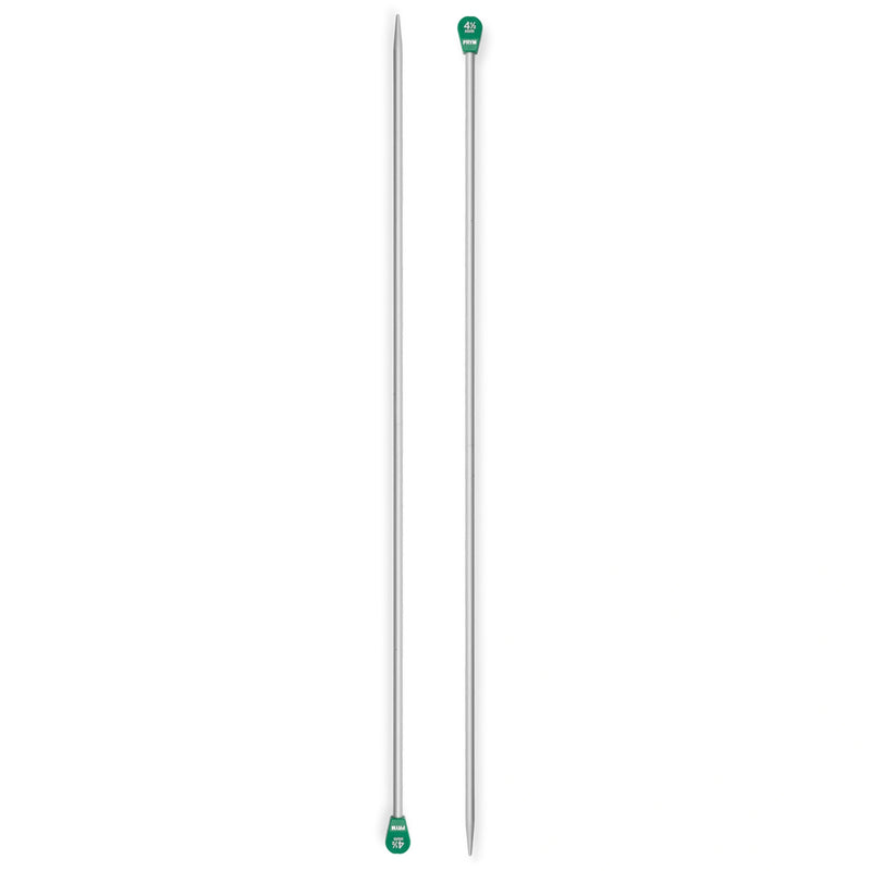 Chargez l'image dans la visionneuse de la galerie, 191477|Prym 16" Single Point Aluminum Knitting Needles, 4.5mm