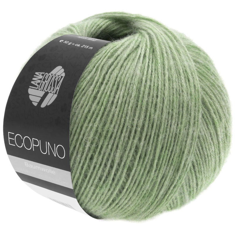 Chargez l'image dans la visionneuse de la galerie, 13310020|Lana Grossa Ecopuno Yarn, Light Green