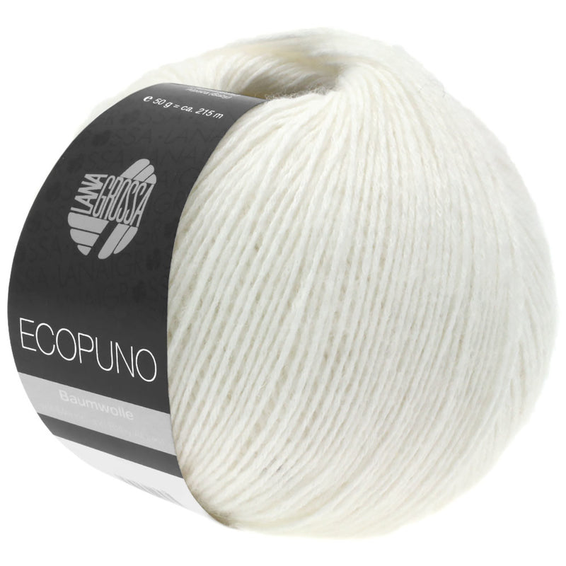 Chargez l'image dans la visionneuse de la galerie, 13310026|Lana Grossa Ecopuno Yarn, White