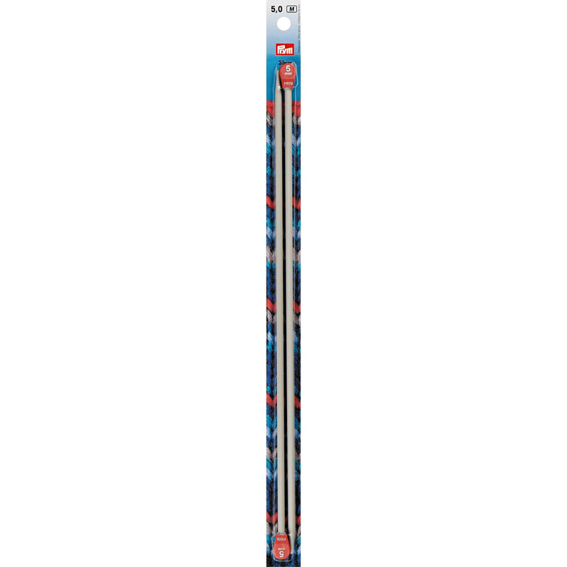 Chargez l'image dans la visionneuse de la galerie, 191467|Prym 14" Single Point Aluminum Knitting Needles, 5mm