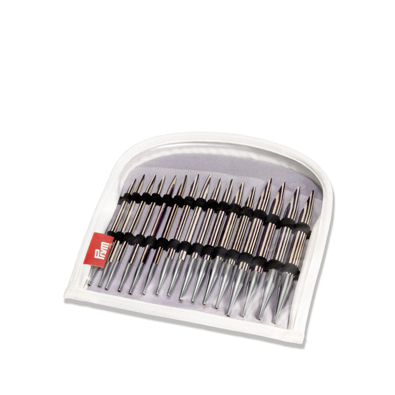 Chargez l'image dans la visionneuse de la galerie, 223801|Prym Circular Knitting Needles Set, Interchangeable, Wood, 4-10mm