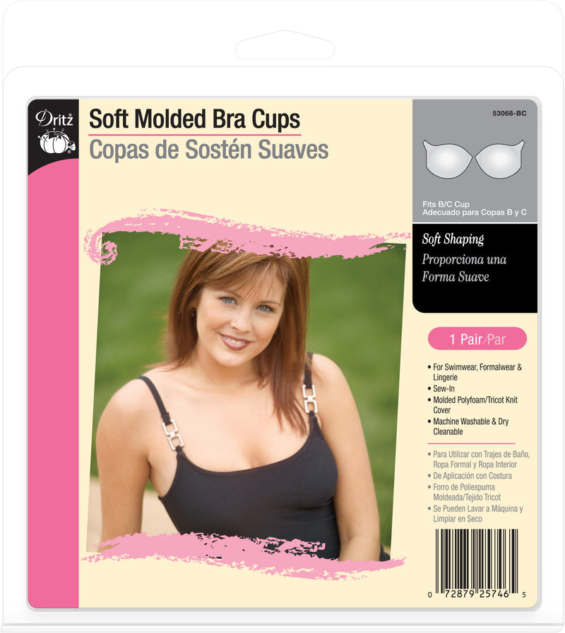 Chargez l'image dans la visionneuse de la galerie, 53068-BC|Dritz Soft Molded Bra Cups, Beige, B/C Cup