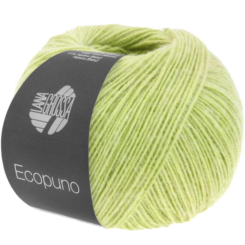 Chargez l'image dans la visionneuse de la galerie, 13310078|Lana Grossa Ecopuno Yarn, Soft Green