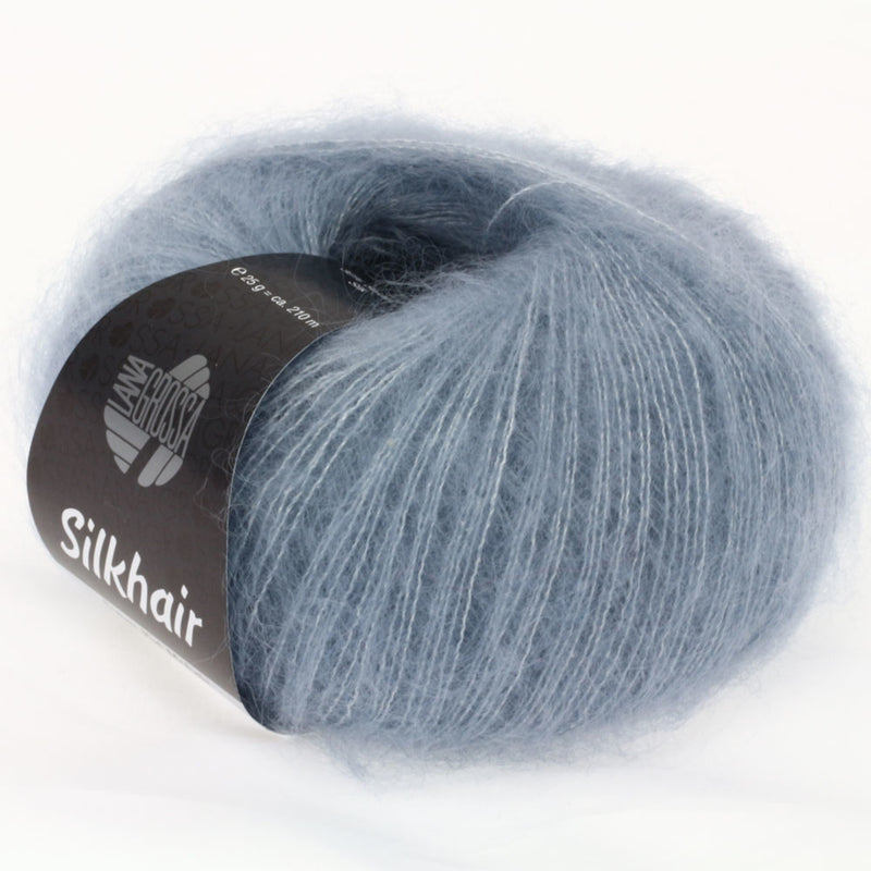 Chargez l'image dans la visionneuse de la galerie, 5710042|Lana Grossa Silkhair Yarn, Light Blue