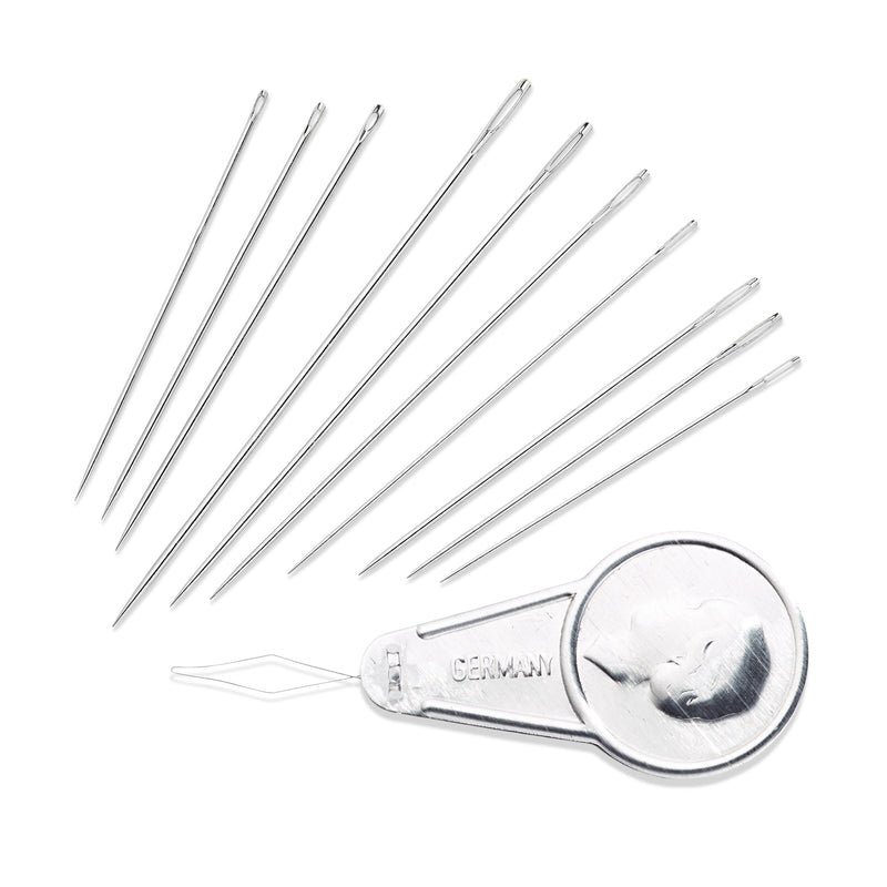 Chargez l'image dans la visionneuse de la galerie, 128259|Prym Embroidery/Darning Hand Needles & Threader, Assorted, 49 pc
