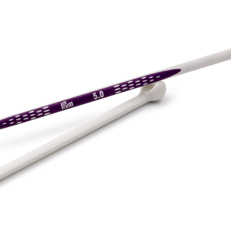 Chargez l'image dans la visionneuse de la galerie, 190306|Prym 12" Ergonomic Single Point Knitting Needles, 5mm