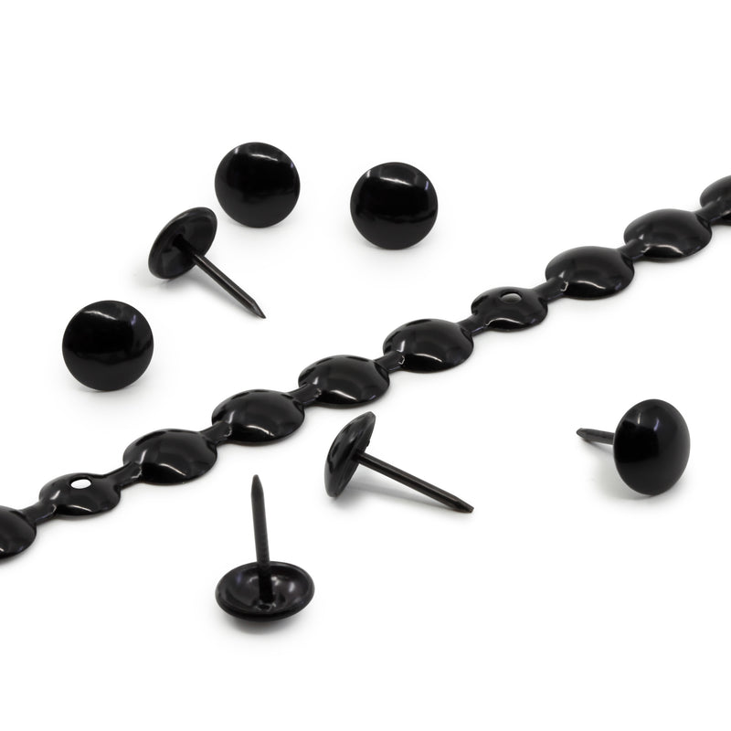 Chargez l'image dans la visionneuse de la galerie, 44314|Dritz 7/16" Decorative Nailhead Trim, Black, 75 pc