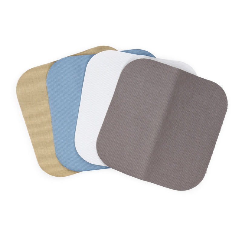 Chargez l'image dans la visionneuse de la galerie, 55241-71|Dritz Twill Iron-On Patches, 5" x 5", 4 pc, Light Assorted