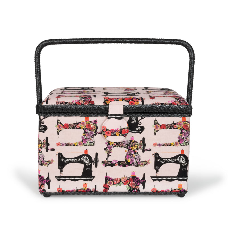 Chargez l'image dans la visionneuse de la galerie, Z10051-221|Dritz Rectangular Sewing Basket, Large