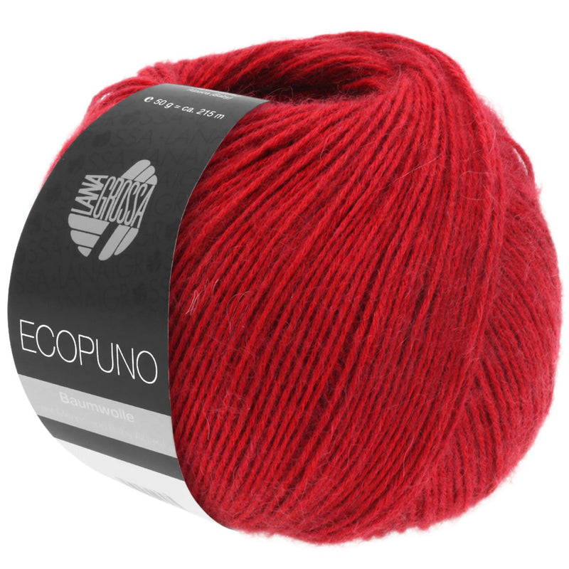 Chargez l'image dans la visionneuse de la galerie, 13310047|Lana Grossa Ecopuno Yarn, Cherry Red