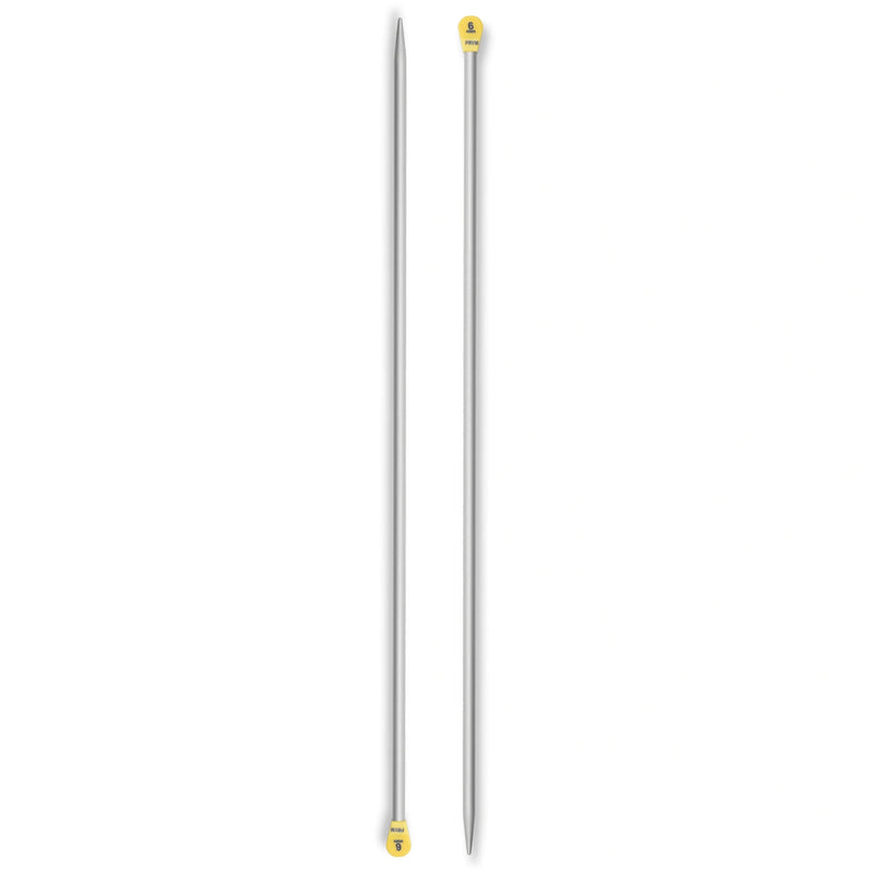 Chargez l'image dans la visionneuse de la galerie, 191480|Prym 16" Single Point Aluminum Knitting Needles, 6mm