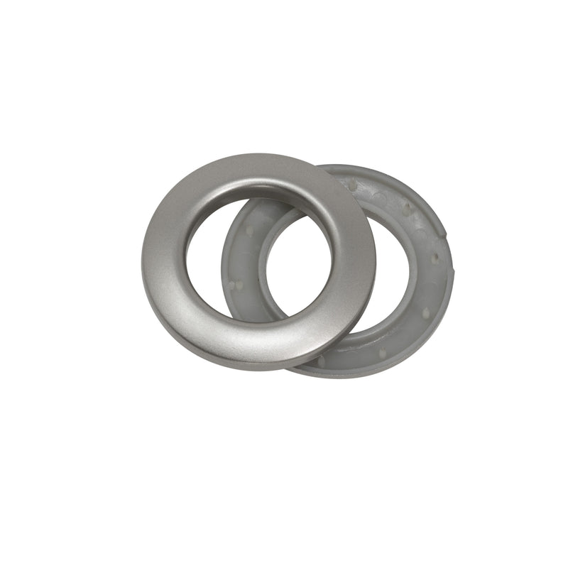 Chargez l'image dans la visionneuse de la galerie, 44458|Dritz 1" Plastic Curtain Grommets, Pewter, 8 Sets
