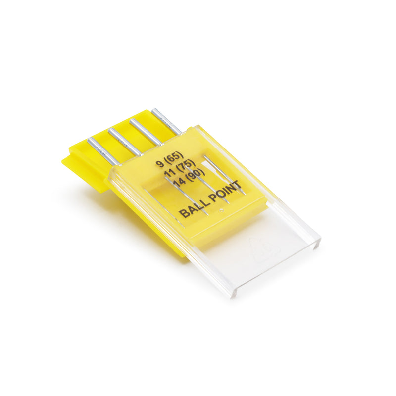 Chargez l'image dans la visionneuse de la galerie, 58-67|Dritz Ballpoint Machine Needles, Sizes 9 (65), 11 (75) & 14 (90), 4 pc