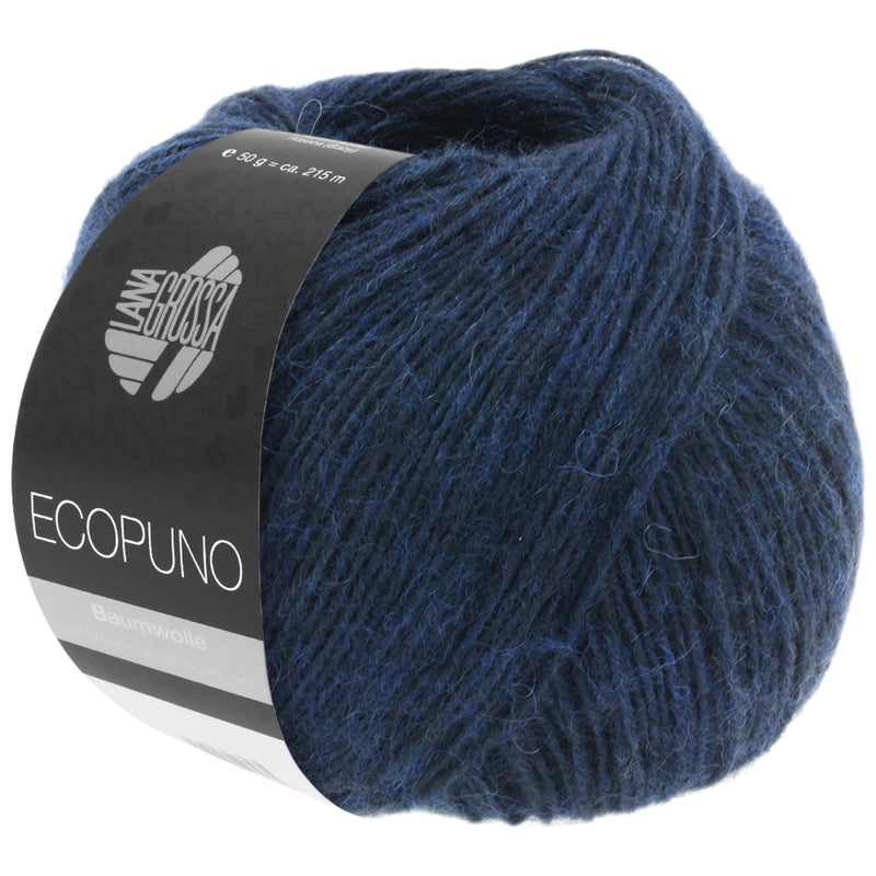 Chargez l'image dans la visionneuse de la galerie, 13310043|Lana Grossa Ecopuno Yarn, Night Blue