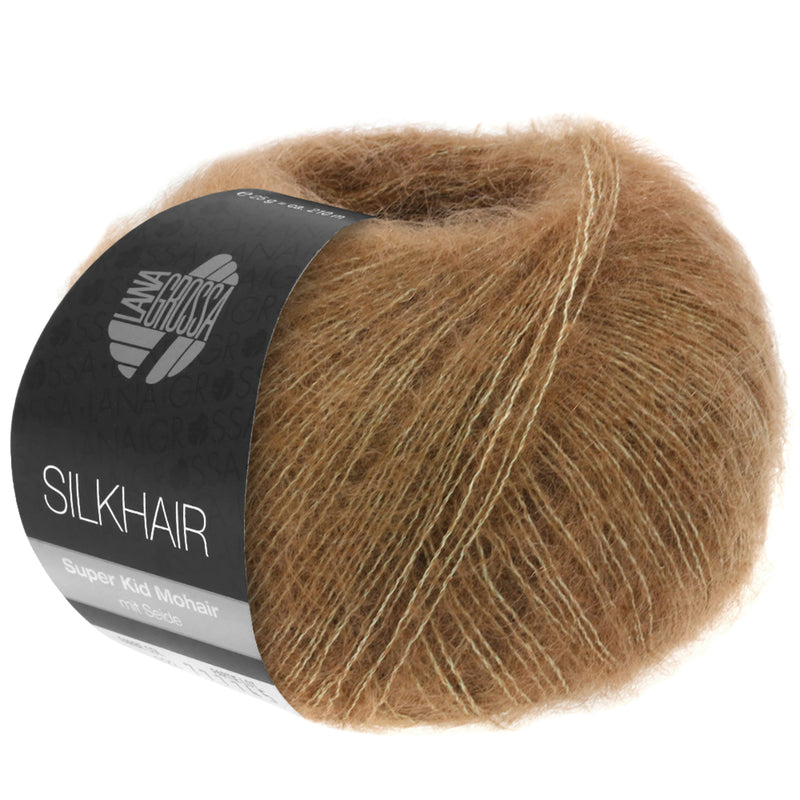 Chargez l'image dans la visionneuse de la galerie, 5710169|Lana Grossa Silkhair Yarn, Nougat