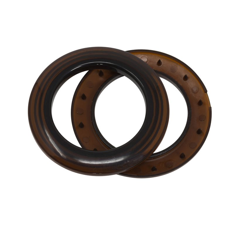 Chargez l'image dans la visionneuse de la galerie, 44366|Dritz 1-9/16" Plastic Curtain Grommets, Bronze, 8 Sets