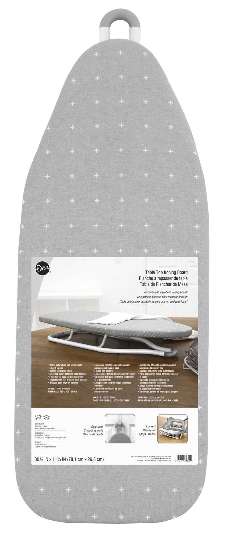 Chargez l'image dans la visionneuse de la galerie, 82699|Dritz Table Top Ironing Board