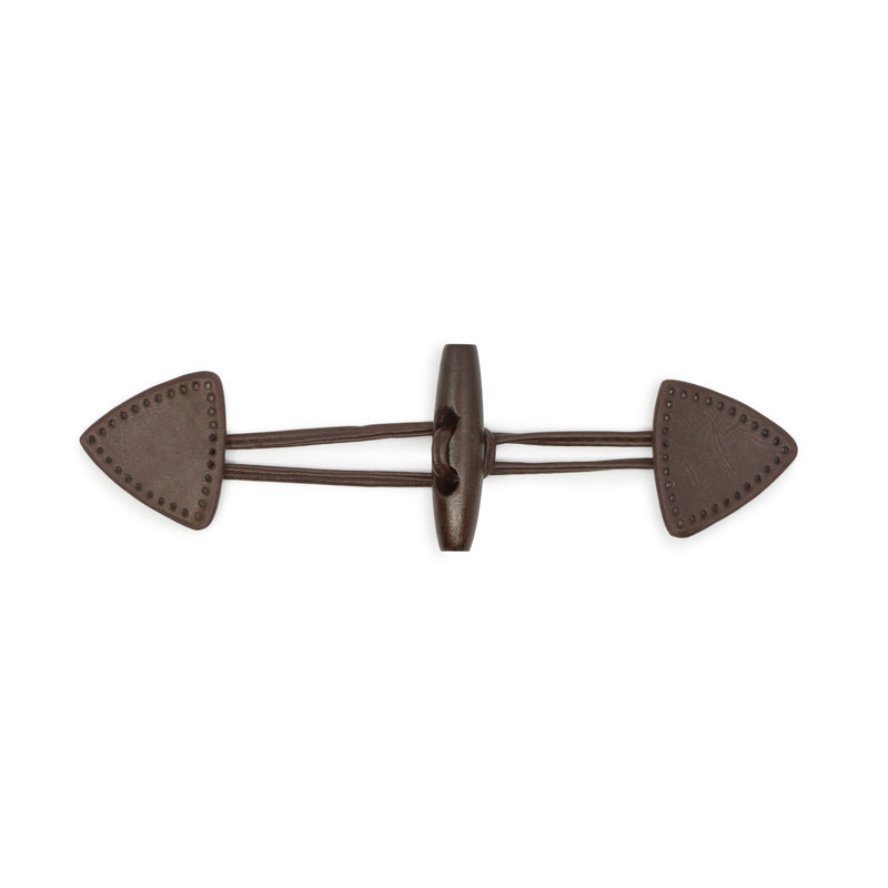 Chargez l'image dans la visionneuse de la galerie, 454-11|Dritz Sew-On Toggle, 1 pc, Brown