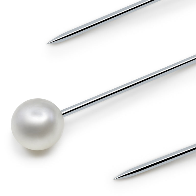 Chargez l'image dans la visionneuse de la galerie, BK159|Dritz 3/4" Petite Pearlized Pins, White, 500 pc
