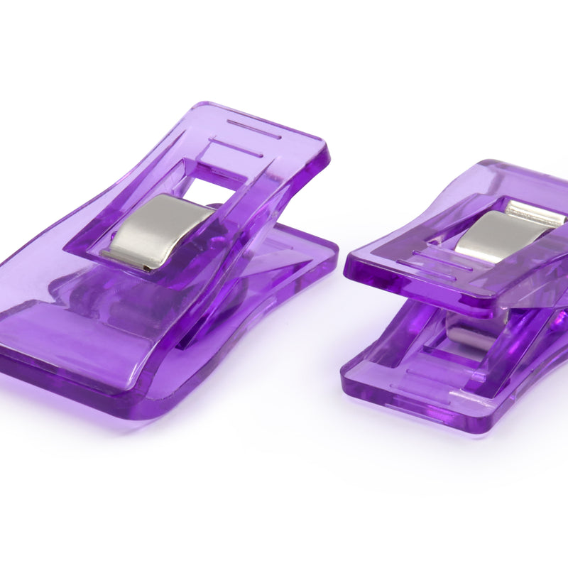 Chargez l'image dans la visionneuse de la galerie, 955|Dritz Fabric & Craft Clips, Purple, 12 pc