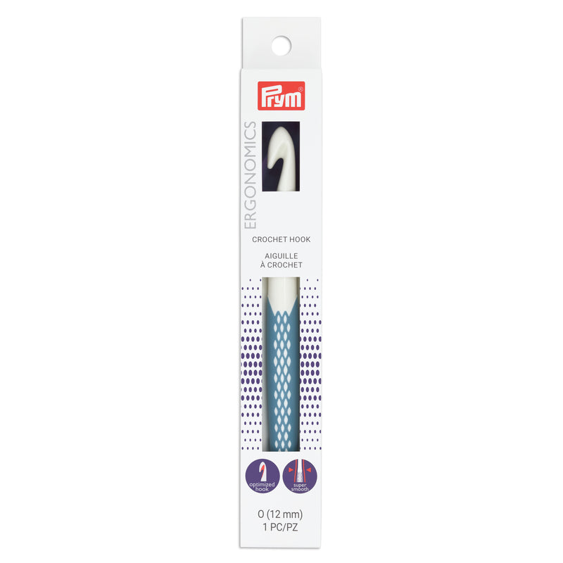 Chargez l'image dans la visionneuse de la galerie, 57209|Prym Ergonomic Crochet Hook, US O (12mm)