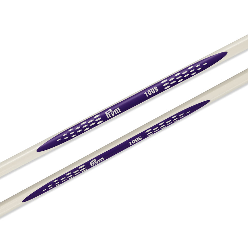 Chargez l'image dans la visionneuse de la galerie, 57032|Prym 14" Ergonomic Single Point Knitting Needles, US 10 (6mm)