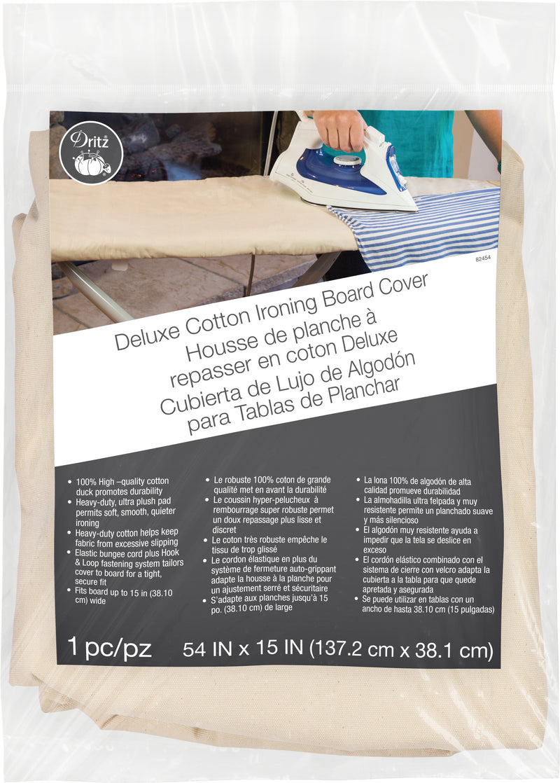 Chargez l'image dans la visionneuse de la galerie, 82454|Dritz Deluxe Cotton Ironing Board Cover