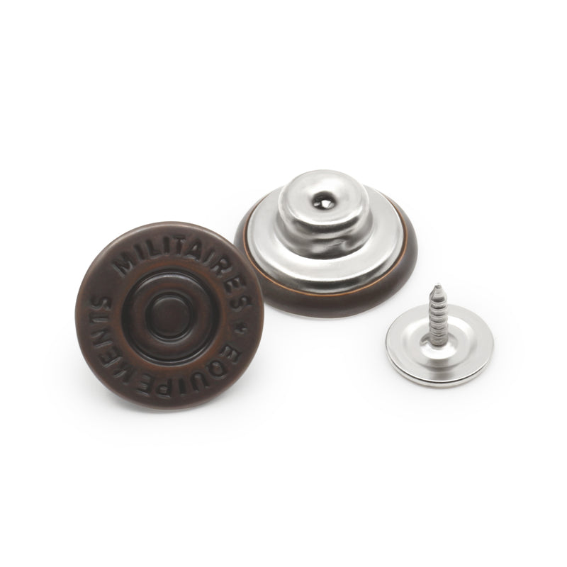Chargez l'image dans la visionneuse de la galerie, 9|Dritz 5/8" Dungaree Buttons, 4 pc, Copper