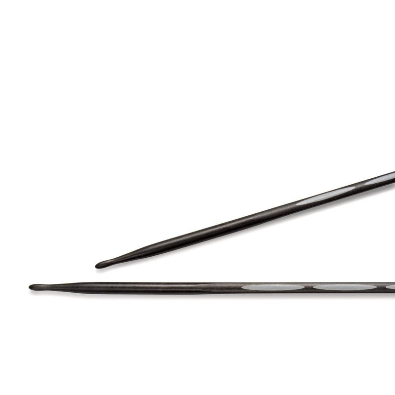 Chargez l'image dans la visionneuse de la galerie, 194182|Prym 6" Ergonomic Double Point Knitting Needles, Carbon, 3mm