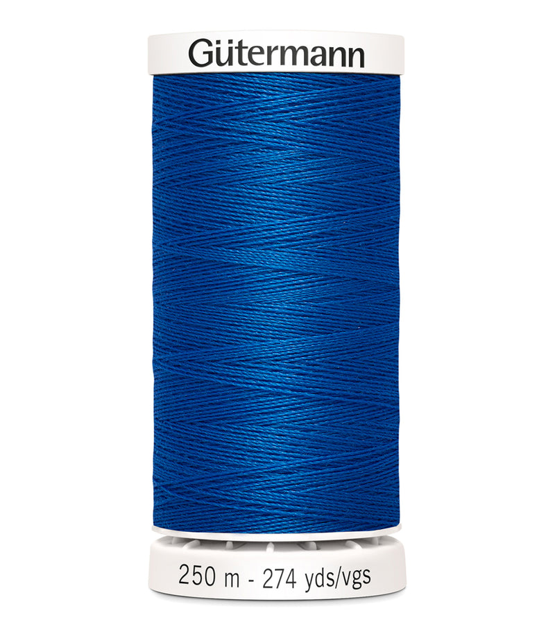 Chargez l'image dans la visionneuse de la galerie, 729914-248|Gutermann Sew-All Thread, Electric Blue, 274 YD (250 M)