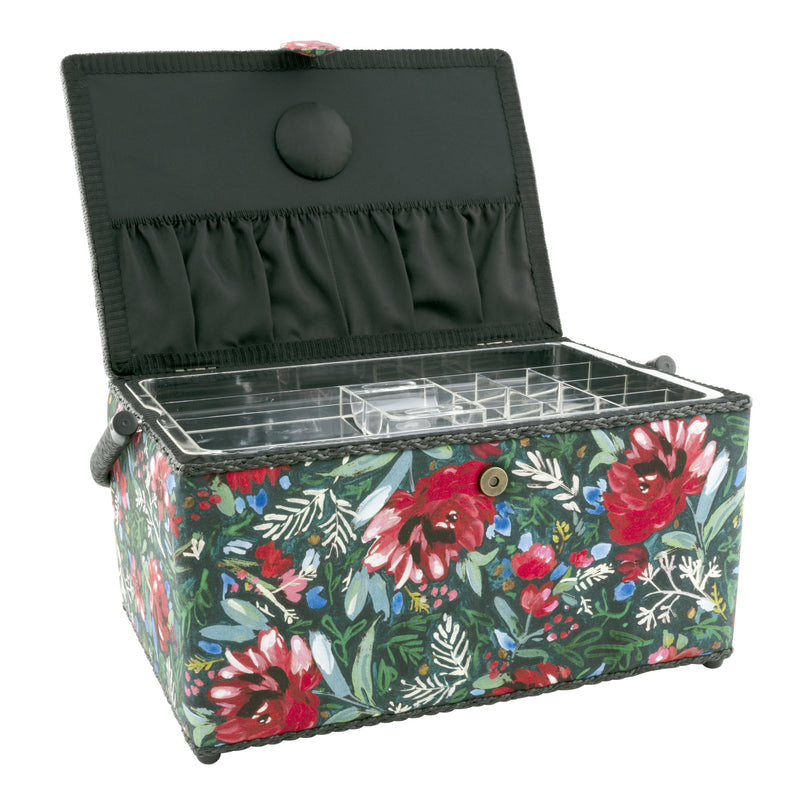 Chargez l'image dans la visionneuse de la galerie, Z10033-29311|Dritz Rectangular Sewing Basket, XL