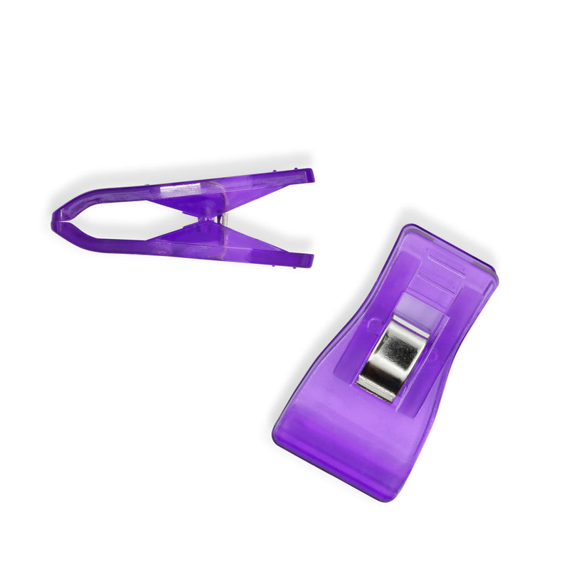 Chargez l'image dans la visionneuse de la galerie, 955|Dritz Fabric & Craft Clips, Purple, 12 pc