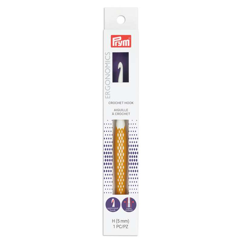 Chargez l'image dans la visionneuse de la galerie, 57204|Prym Ergonomic Crochet Hook, US H (5mm)