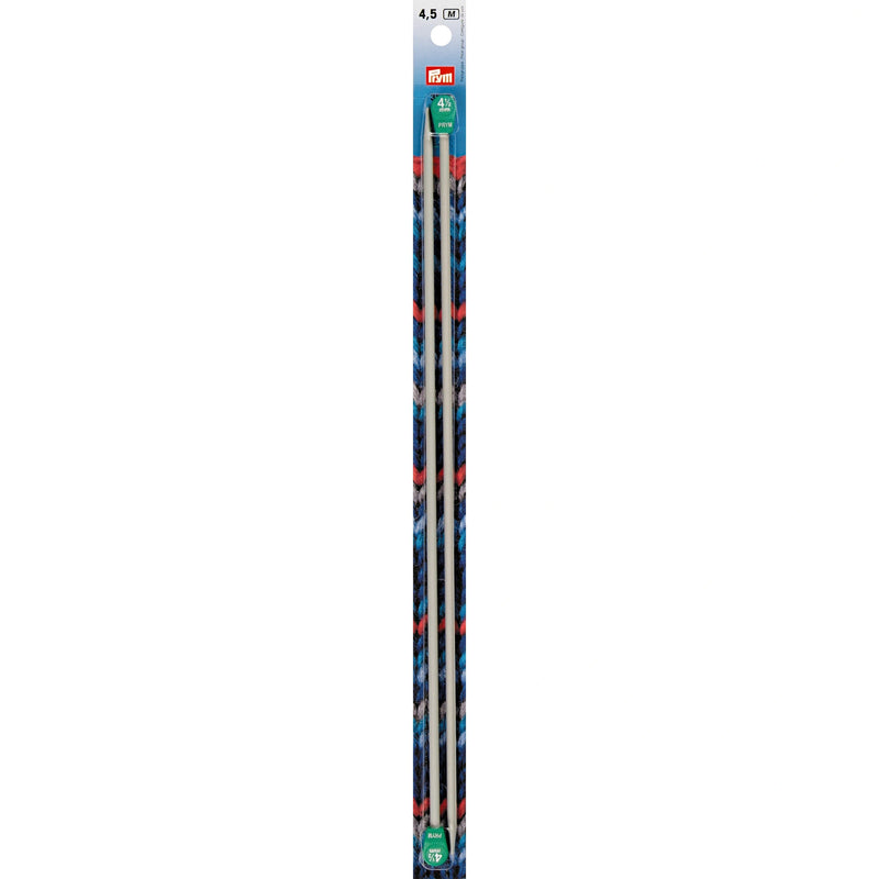 Chargez l'image dans la visionneuse de la galerie, 191466|Prym 14" Single Point Aluminum Knitting Needles, 4.5mm