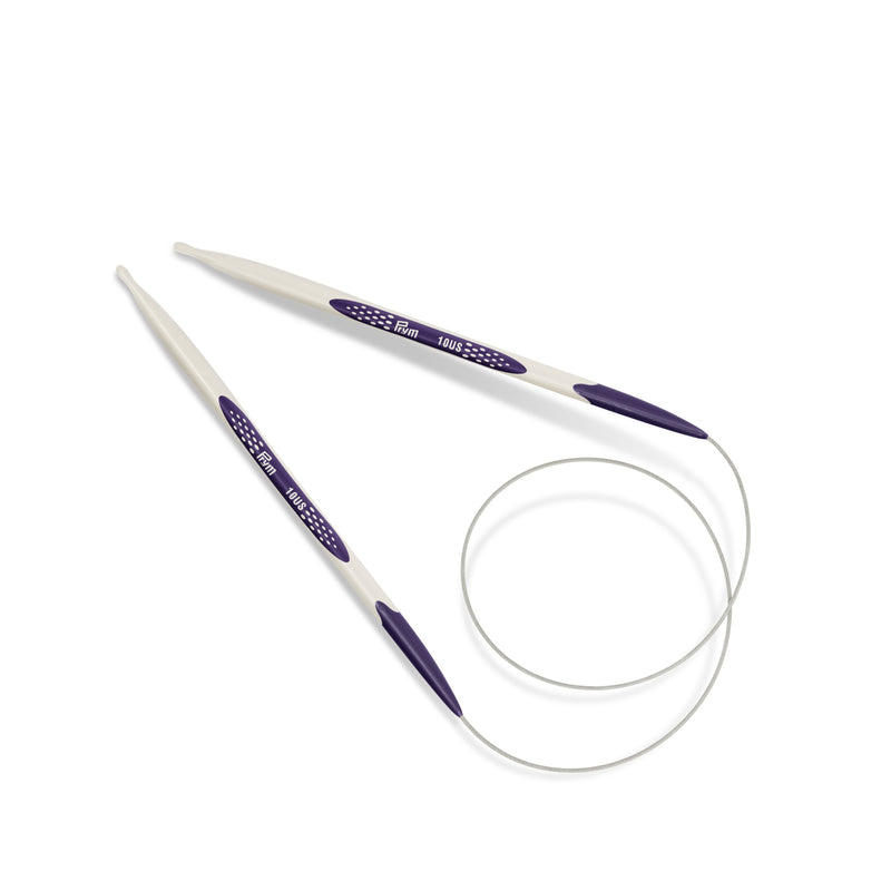 Chargez l'image dans la visionneuse de la galerie, 57080|Prym 24" Ergonomic Circular Knitting Needles, US 10 (6mm)