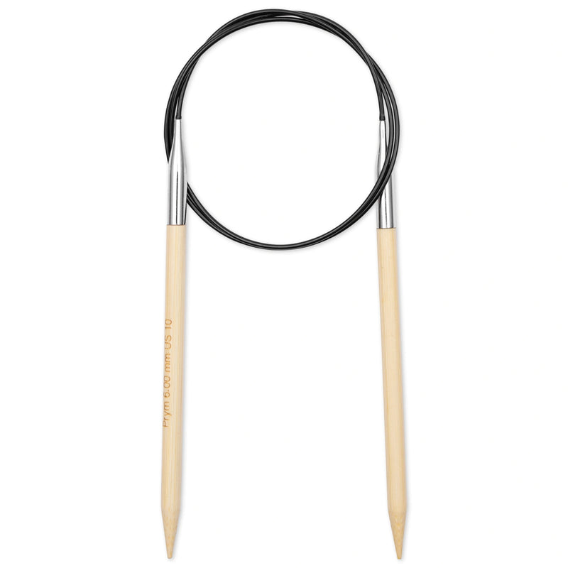 Chargez l'image dans la visionneuse de la galerie, 222510|Prym 32" (80 cm) Circular Bamboo Knitting Needles, US 10 (6 mm)